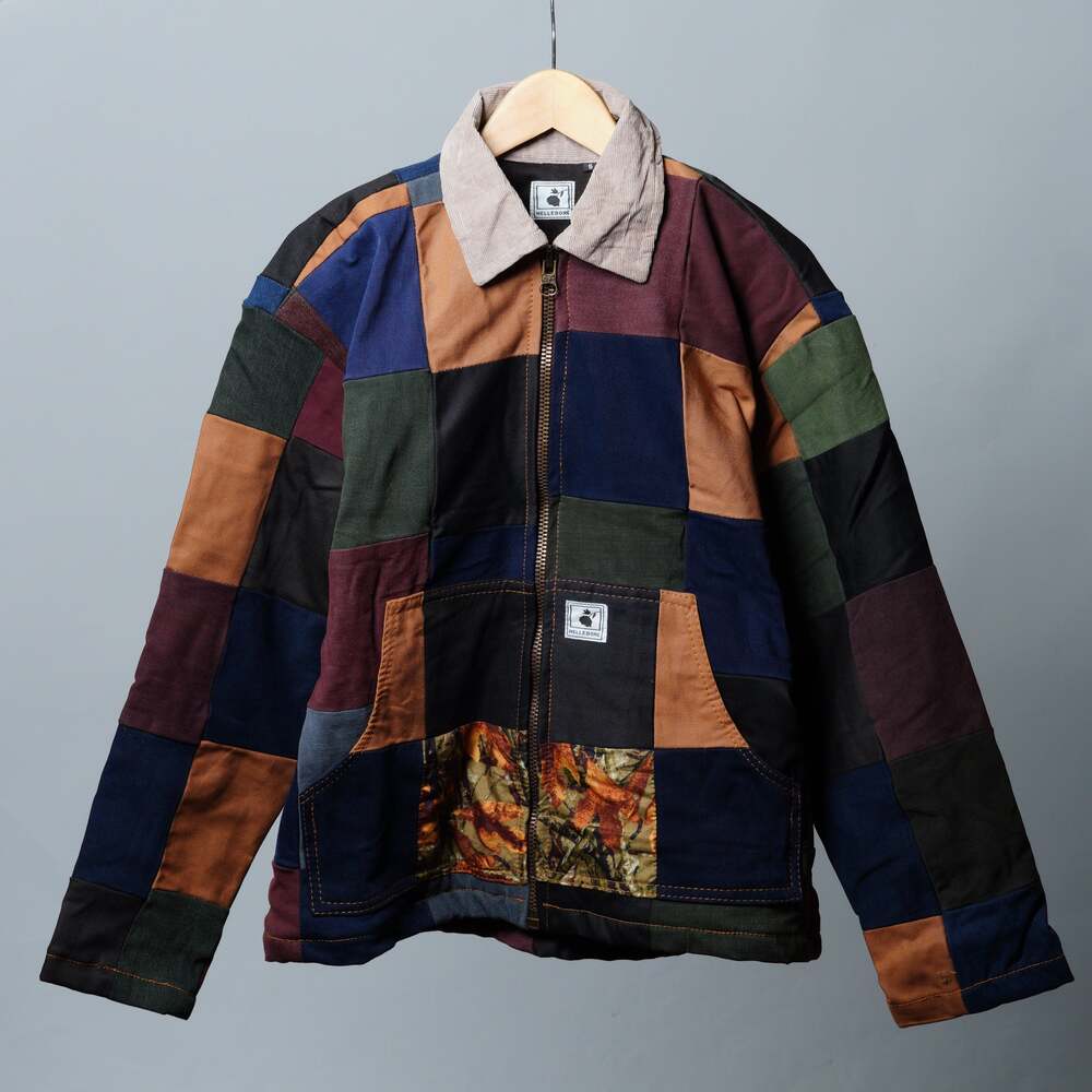 Upcycled Patchwork Jacket Size S